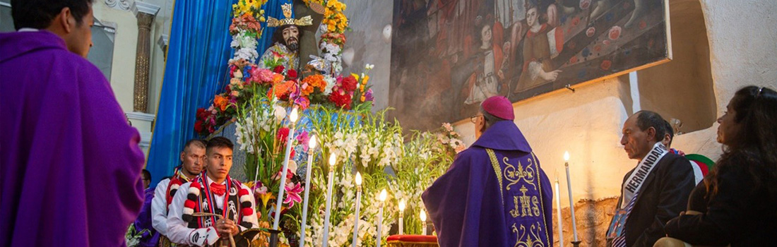 Arzobispo de Cusco realizo Gran Apertura de la Puerta Santa del Templo Jubilar del Santuario del Señor de Pampacucho