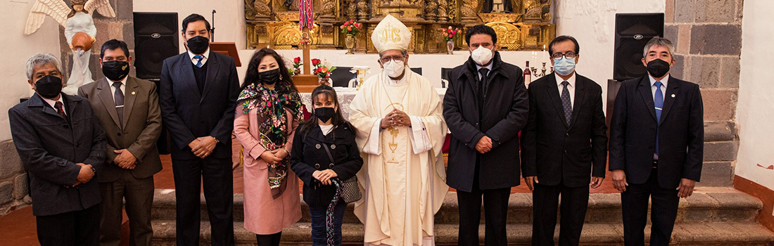 ARZOBISPO DEL CUSCO, PARTICIPA DE LA REAPERTURA DE LA CAPILLA DE SAN BERNARDO