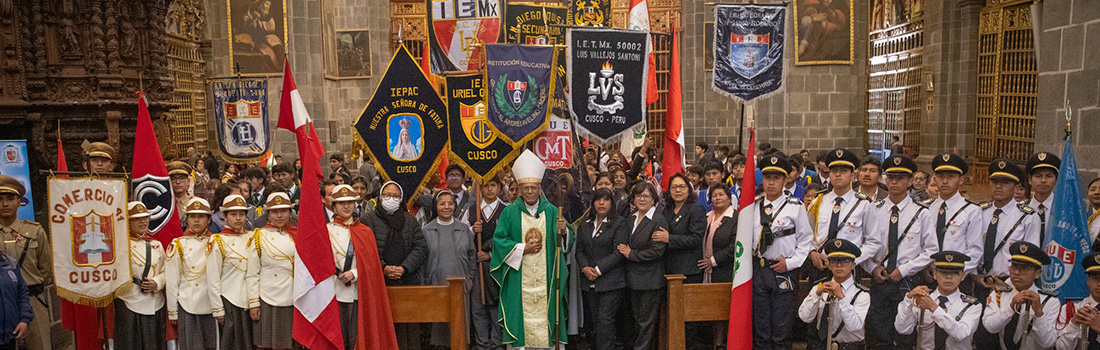 Arzobispo del Cusco celebra Santa Misa de Clausura de la Semana de Educación Religiosa