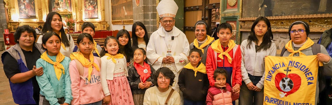 Arzobispo del Cusco celebro Santa Misa Jubilar de Misioneros en la Basílica Catedral del Cusco