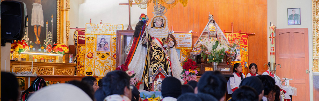 Arzobispo del Cusco preside emotiva Santa Misa en honor a la Virgen del Carmen del Cusco