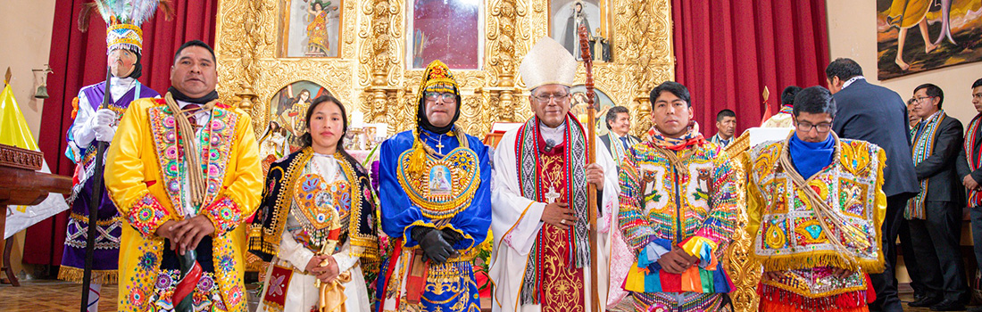 Arzobispo del Cusco preside Solemne Santa Misa de fiesta en honor a la Virgen del Rosario en el Distrito de Huancarani