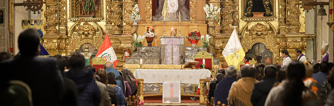 Arzobispo del Cusco presidio Santa Misa en Memoria del Rvdo. Padre Angelino Paucar Huaman