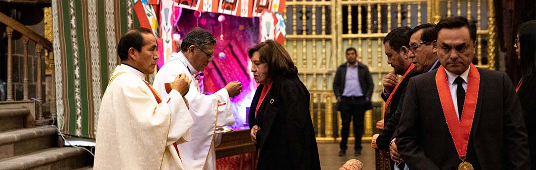 ARZOBISPO DEL CUSCO PRESIDIÓ UNA SANTA MISA POR LA JURAMENTACIÓN DE LA JUNTA DE FISCALES SUPERIORES DEL CUSCO