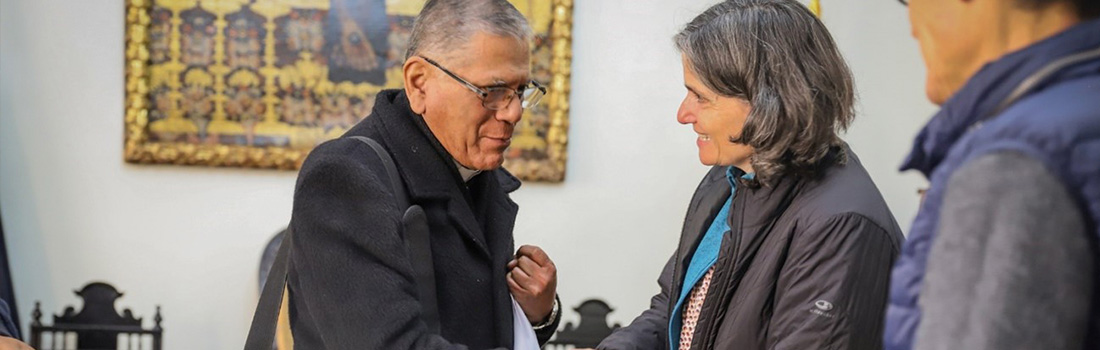 Arzobispo del Cusco recibe la Visita de representantes de MISEREOR