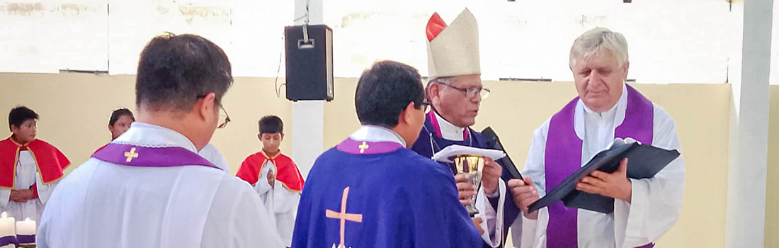 Arzobispo Metropolitano del Cusco, preside misa de Toma de Posesión en la Parroquia María Auxiliadora de Quebrada Honda