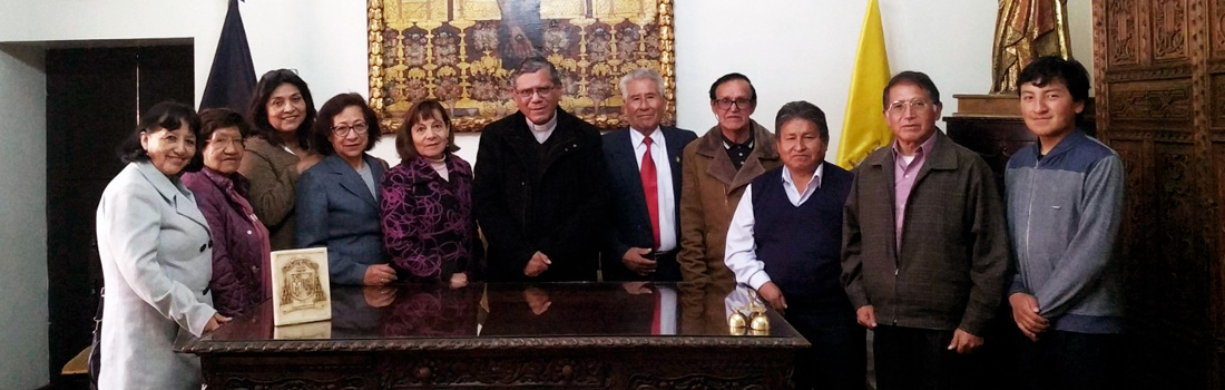 Arzobispo Metropolitano del Cusco recibió a los nuevos Directivos del Secretariado Arquidiocesano del Movimiento de Cursillos de cristiandad del Cusco
