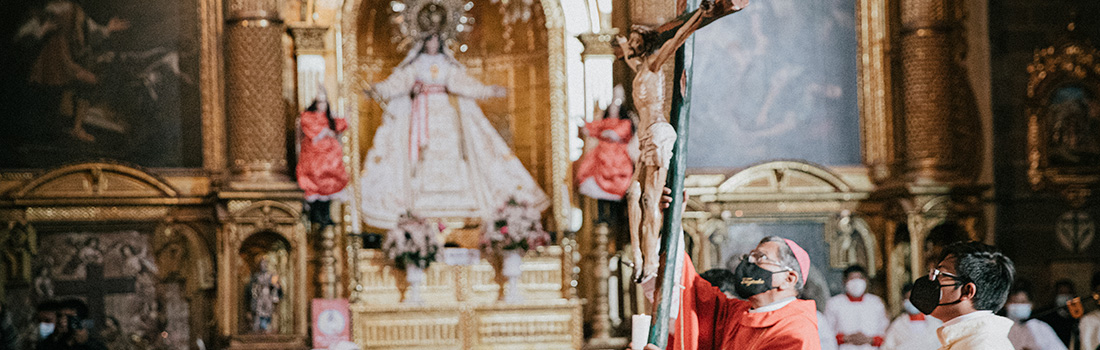 CELEBRACIÓN DEL VIERNES SANTO EN LA BASÍLICA MENOR DE LA MERCED