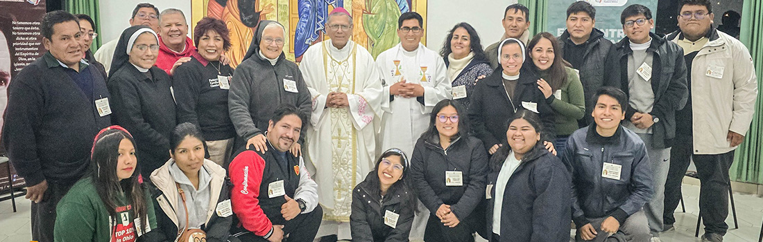 Con gran alegría, el Arzobispo del Cusco dio la bienvenida a coordinadores catequistas que participan en el Encuentro Regional de Evangelización y Catequesis Zona Sur 2025.