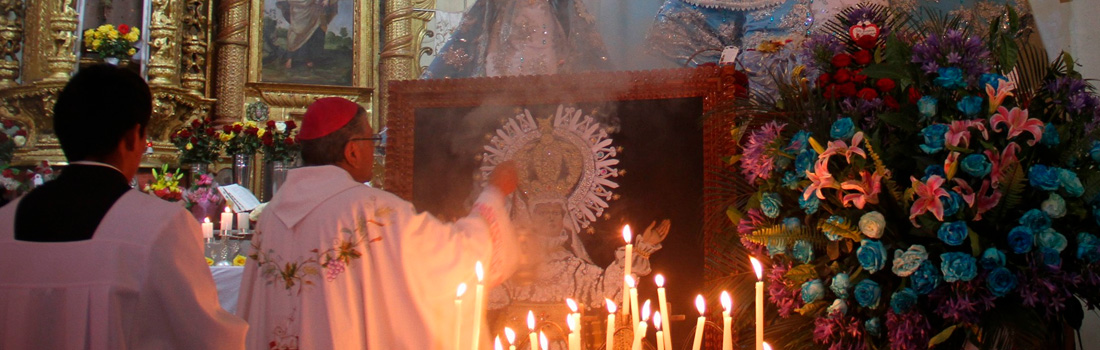 Con mucha alegría Arzobispo del Cusco celebró una Santa Misa en honor a la Virgen Asunta de Coya