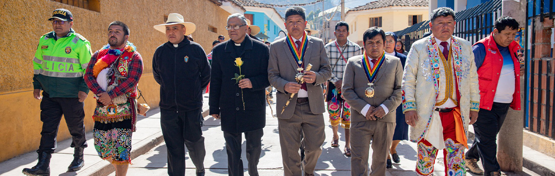 Distrito de Lamay rinde homenaje a Santa Rosa de Lima con Fe y devoción en solemne Misa celebrada por el Arzobispo del Cusco
