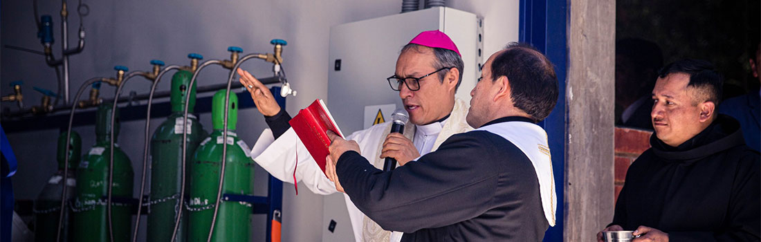 INAUGURACIÓN DE LA PLANTA DE OXÍGENO PARA EL HOGAR CLÍNICA SAN JUAN DE DIOS