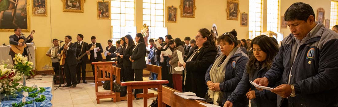 MISA DE ACCIÓN DE GRACIAS POR CLAUSURA DEL AÑO EDUCATIVO 2022 CON LOS DOCENTES DE LA ODEC CUSCO