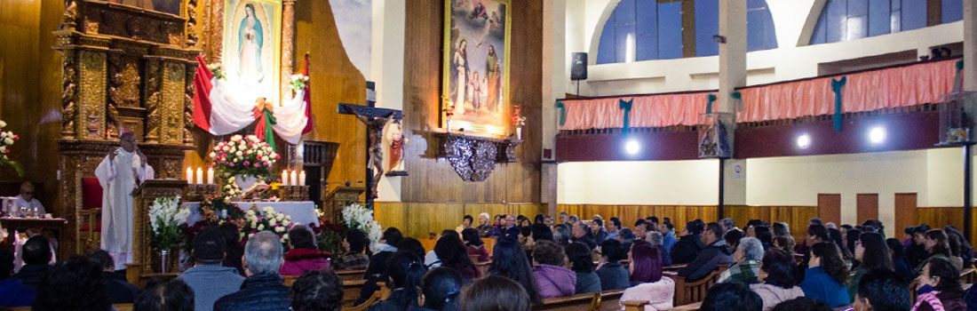 Misa de Vispera en honor a la Virgen de Guadalupe