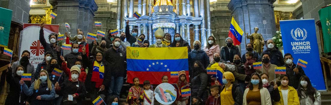 MISA POR LA ACOGIDA E INTEGRACIÓN DE LA COMUNIDAD REFUGIADA Y MIGRANTE