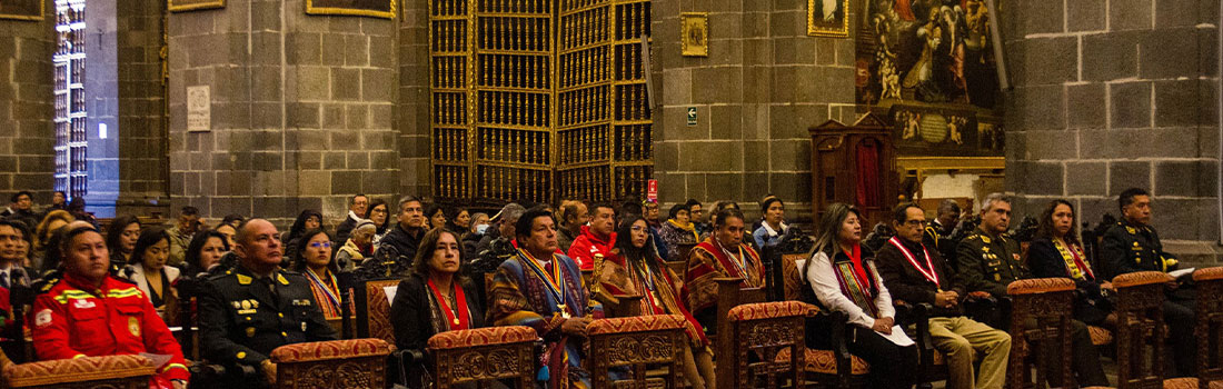 Misa Tedeum en Honor a las Fiestas del Cusco