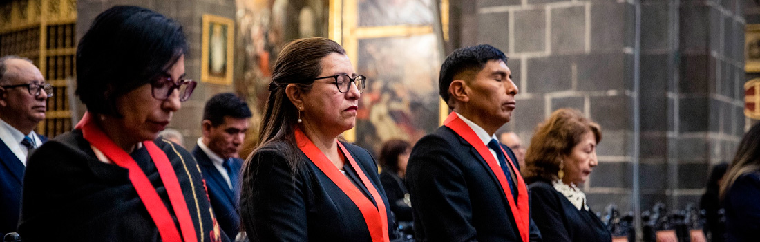 MONS. MANUEL BRAVO CELEBRÓ SANTA MISA POR EL DÍA DE LOS JUECES Y JUEZAS