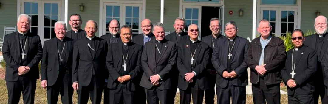 Monseñor Lizardo Estrada, destaca en encuentro de obispos de las Américas en EE. UU.