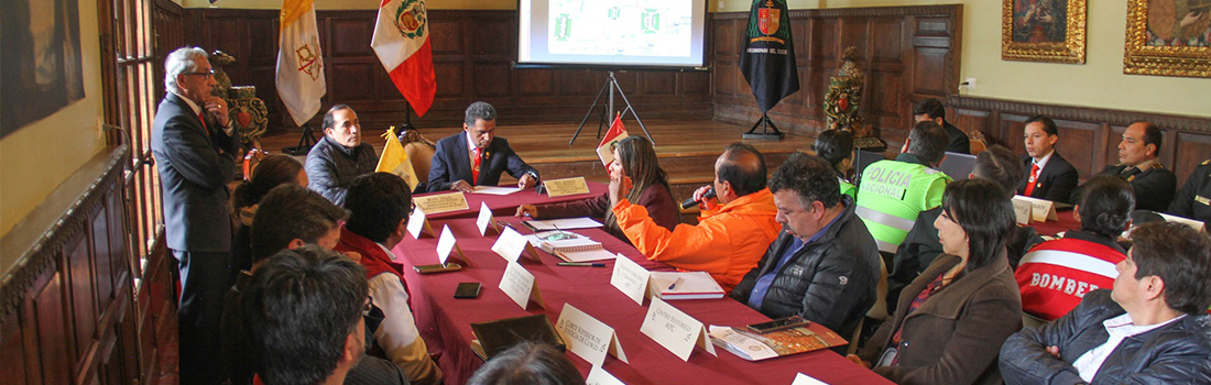 Primera Reunión de Coordinación para el Plan de Seguridad y Contingencia de la Procesión del Taytacha de los Temblores