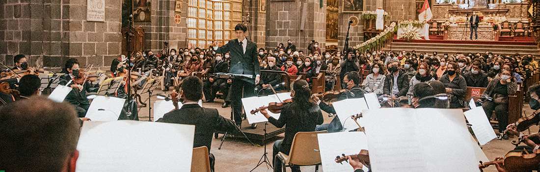 RESUCITA PERÚ AHORA: ORQUESTA SINFÓNICA DEL CUSCO REALIZÓ CONCIERTO BENEFICO DE SEMANA SANTA