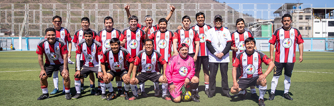 Sacerdotes de la Arquidiócesis del Cusco vivieron momento de Fe y deporte en la Champions Clero Sur Andino 2025 que se llevó a cabo en Abancay.
