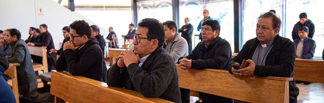 Sacerdotes del Clero Cusqueño participaron en el retiro correspondiente al mes de noviembre