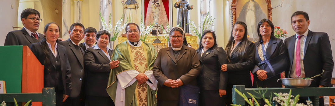 Solemne ceremonia por la Inauguración de la ODEC Señor de Qoyllurity y el 37° aniversario de la UGEL de Acomayo