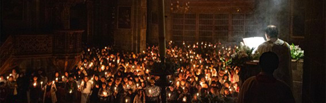 Vigilia Pascual 2025 en la Basílica Catedral del Cusco