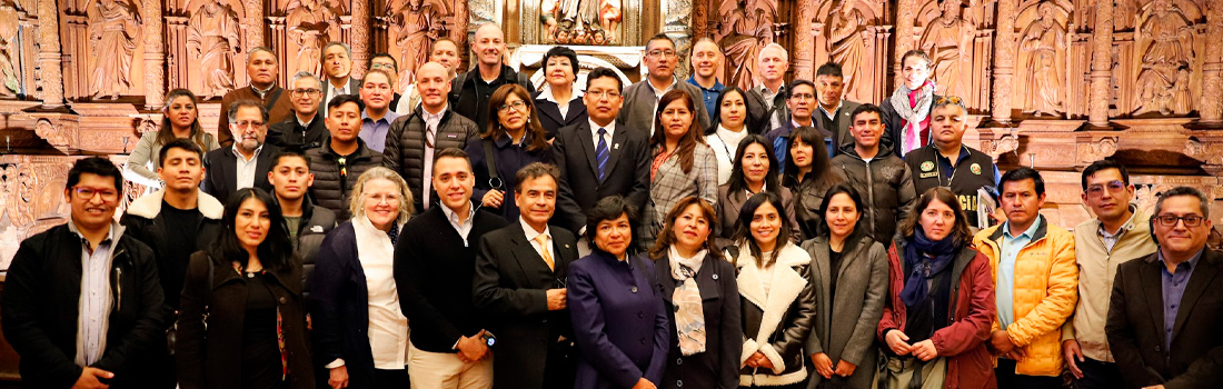 Visita a la Basílica Menor de la Catedral de Cusco en el marco del Curso de Protección del Patrimonio Cultural del Ministerio de Cultura